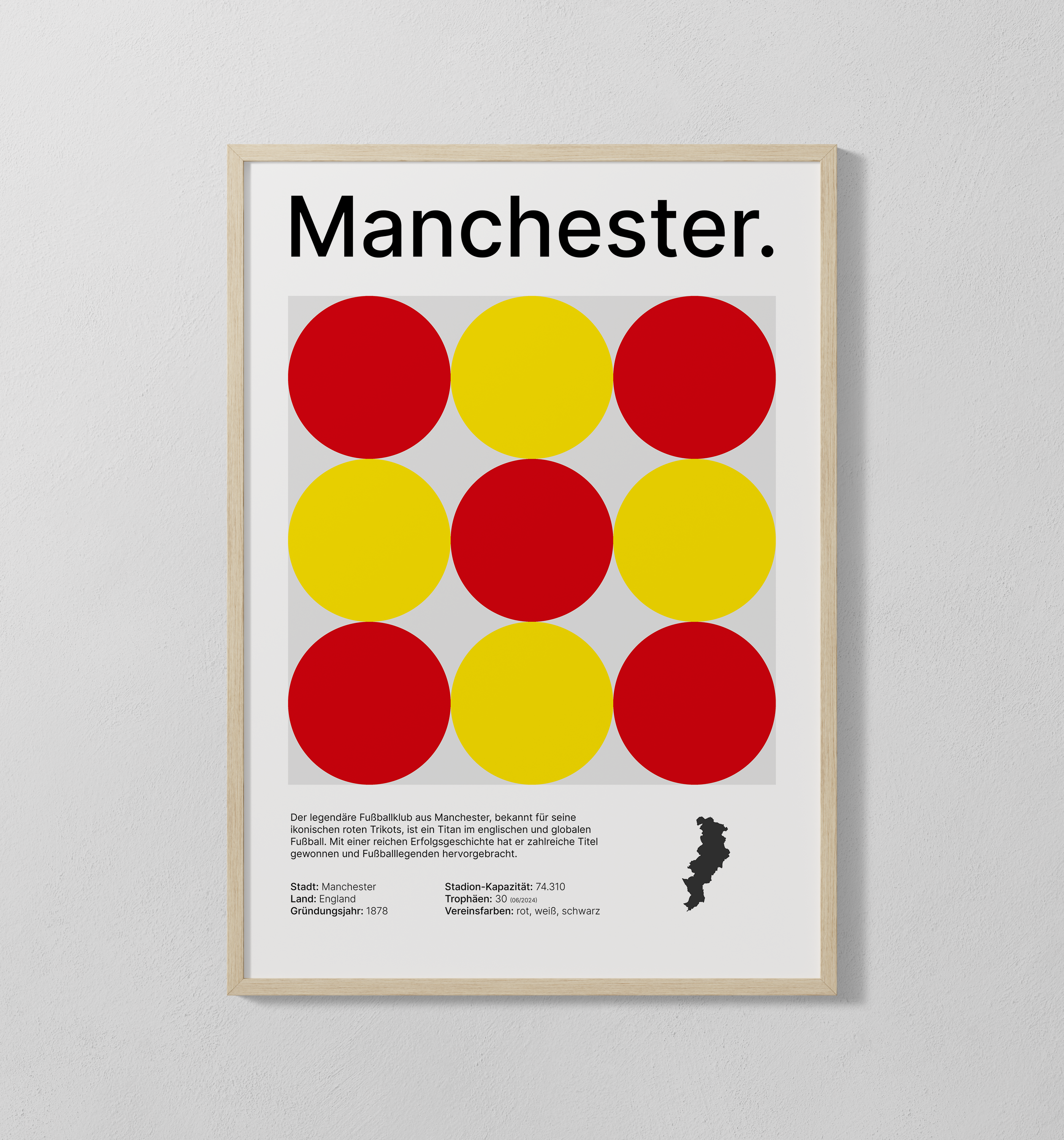Manchester rot | Poster